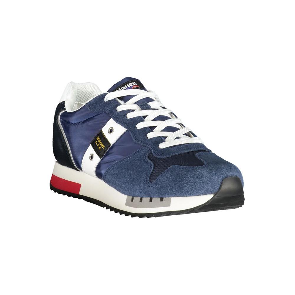 Blauer Blue Polyester Men Sneaker