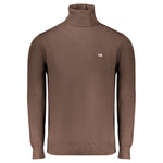 Norway 1963 Brown Polyester Sweater NO-32289-3XL