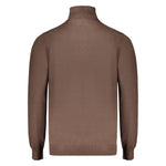 Norway 1963 Brown Polyester Sweater NO-32289-3XL