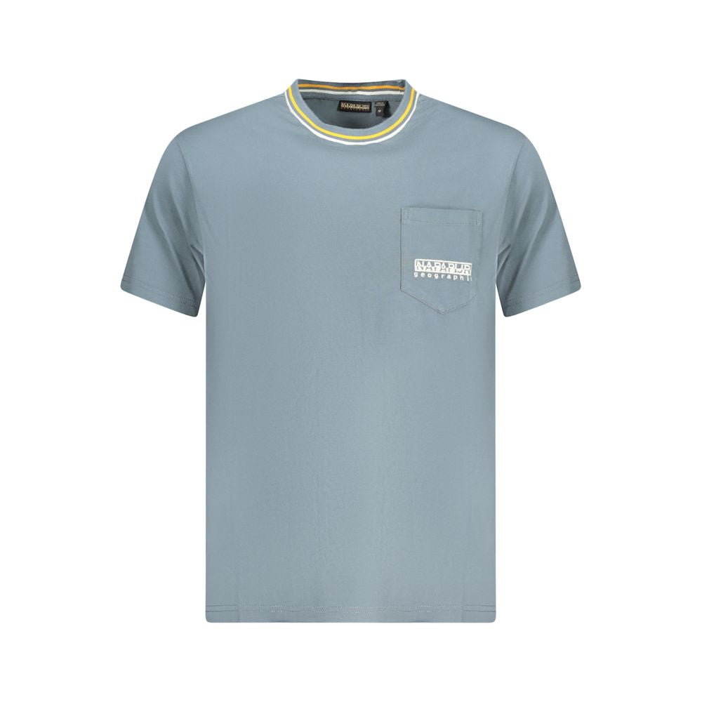 Napapijri Brown Cotton Men T-Shirt