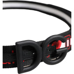 Dolce & Gabbana Black Polyester Logo Print DG Buckle Belt
