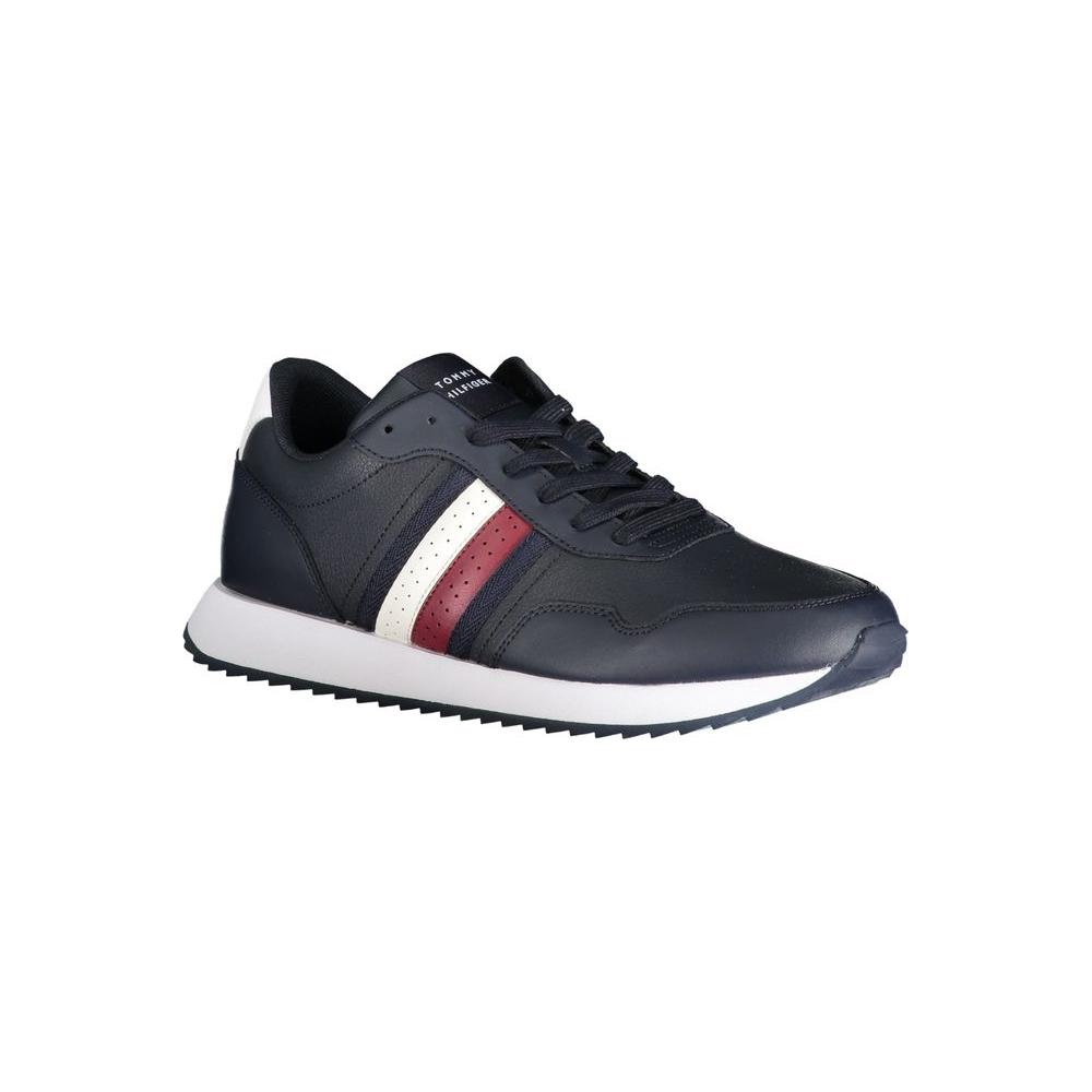 Tommy Hilfiger Blue Polyester Sneaker