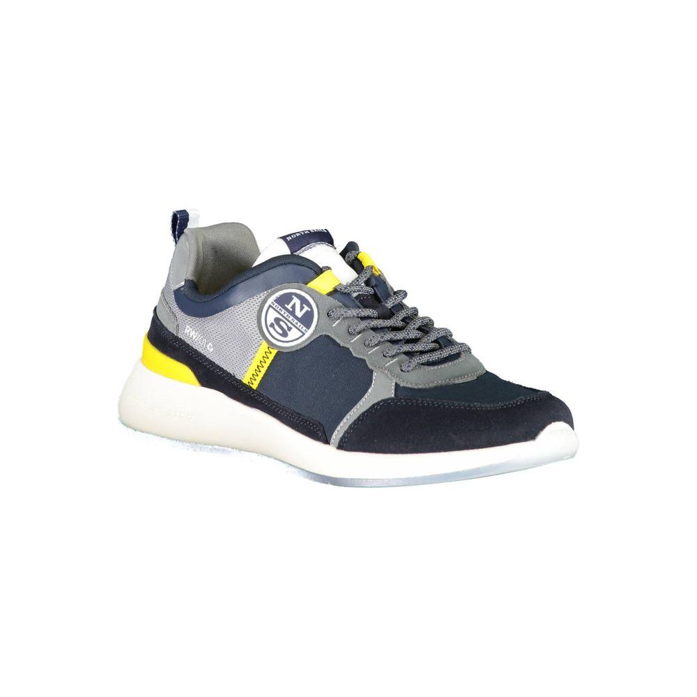 North Sails Blue Synthetic Men Sneaker