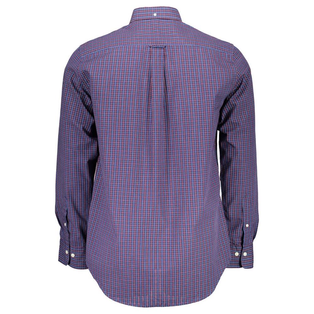 Gant Blue Cotton Men Shirt