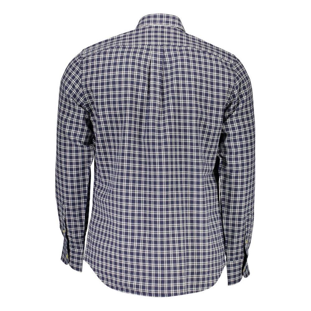 Harmont & Blaine Blue Cotton Men Shirt HA-15654-S