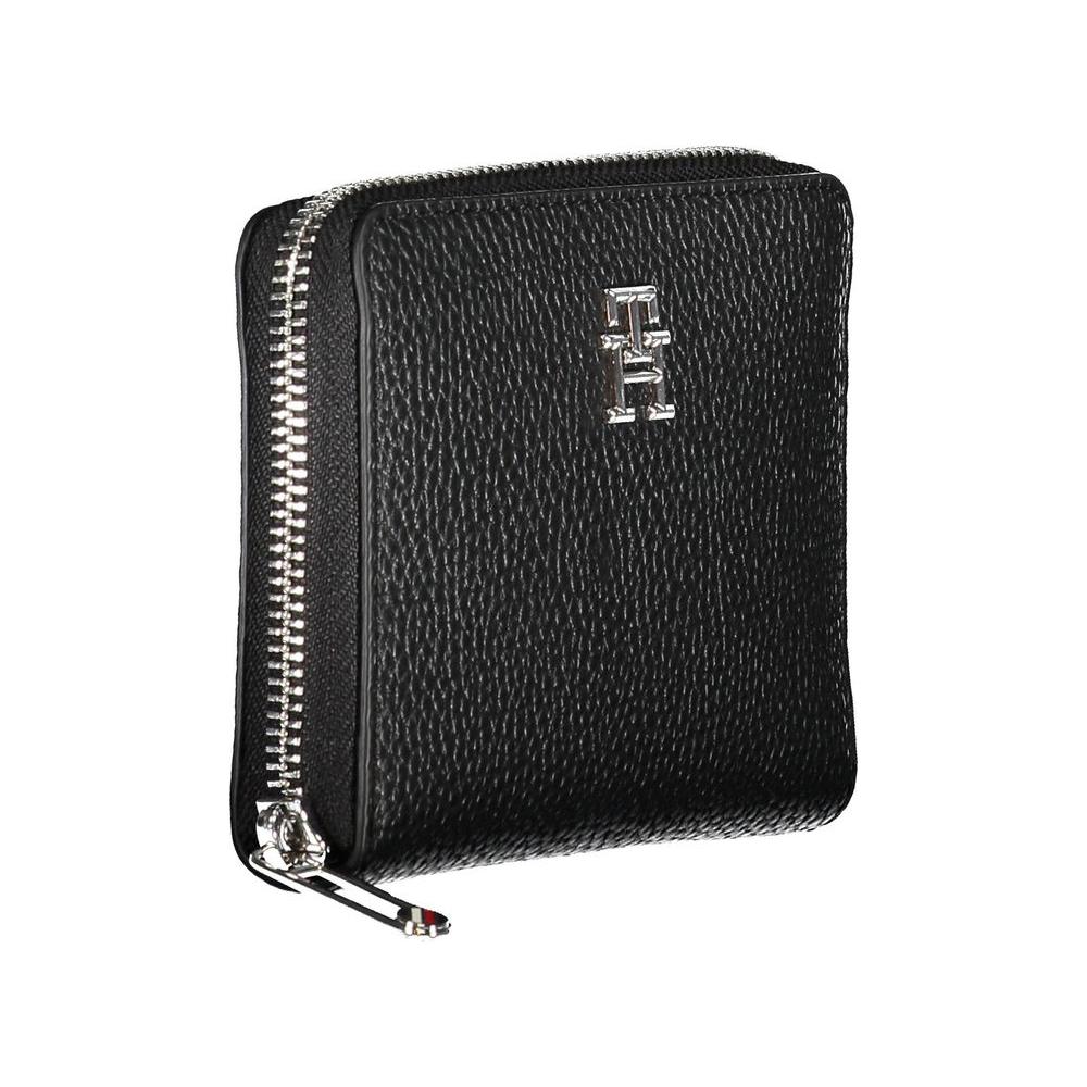 Tommy Hilfiger Black Polyethylene Women Wallet