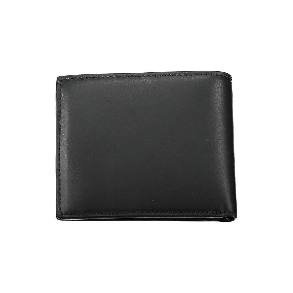 Tommy Hilfiger Black Leather Men Wallet