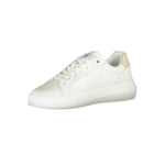 Calvin Klein Chic White Lace-Up Sneakers with Contrast Details CA-25025-EU40/US10