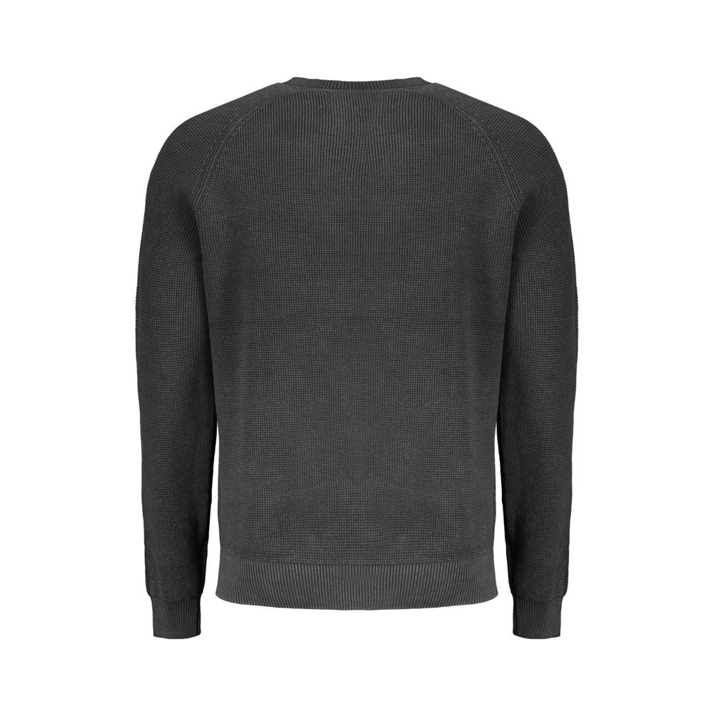 Calvin Klein Black Cotton Sweater CA-29543-XXL