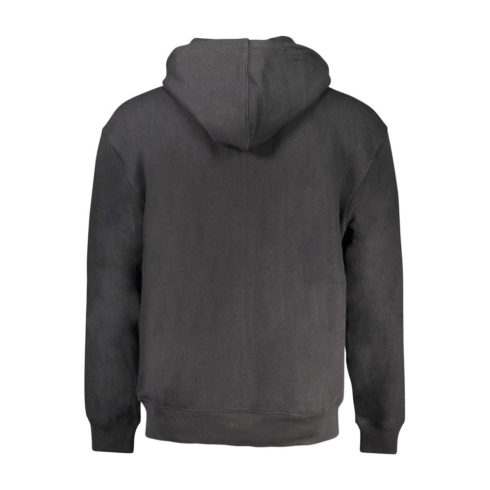Guess Jeans Black Cotton Men Sweater GU-32474-S