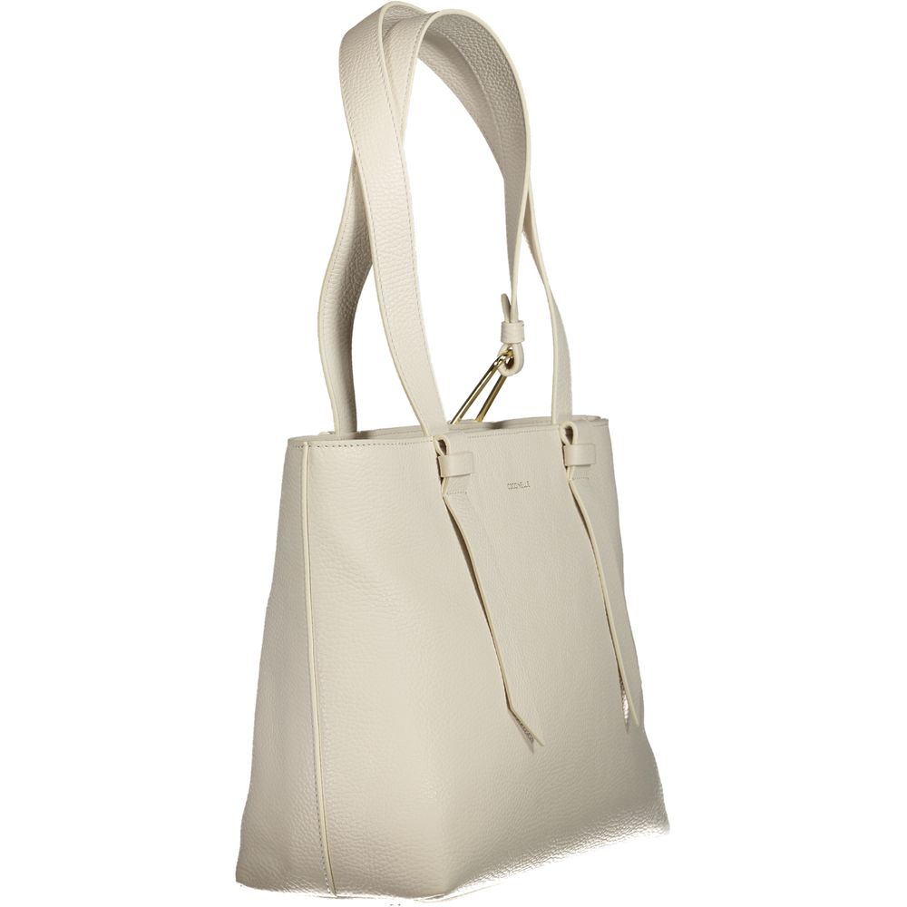 Coccinelle White Leather Handbag