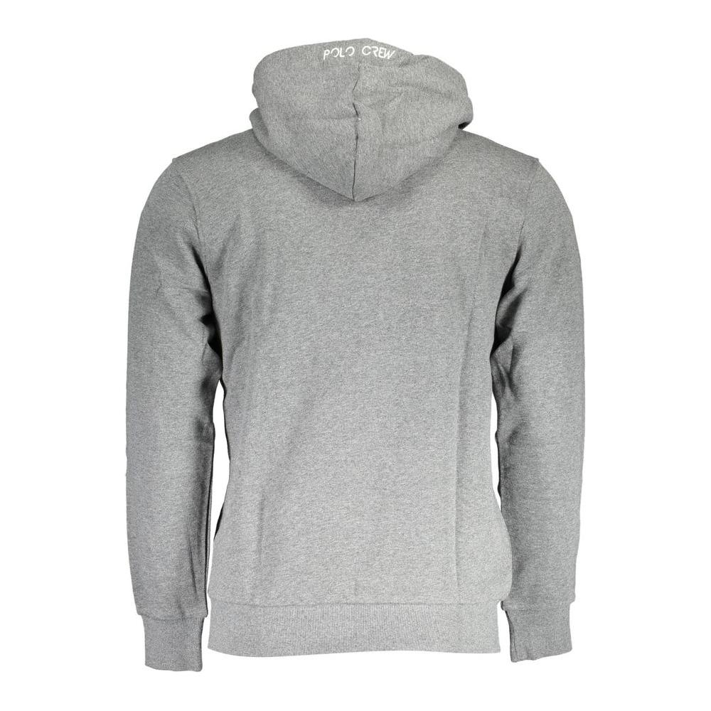 La Martina Brown Cotton Men Sweater