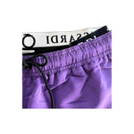 Trussardi Beachwear Purple Polyester Men's Swim Short