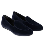 Charles Philip Charles Philip Blue Velvet Loafer CH-15379-EU43/US10