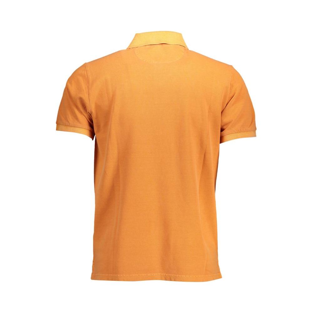 Gant Orange Cotton Men Polo