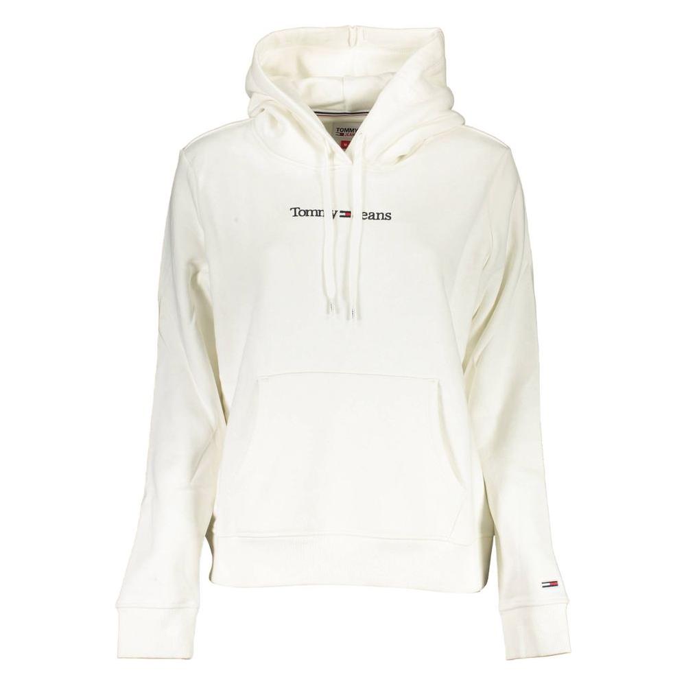 Tommy Hilfiger White Cotton Women Sweater