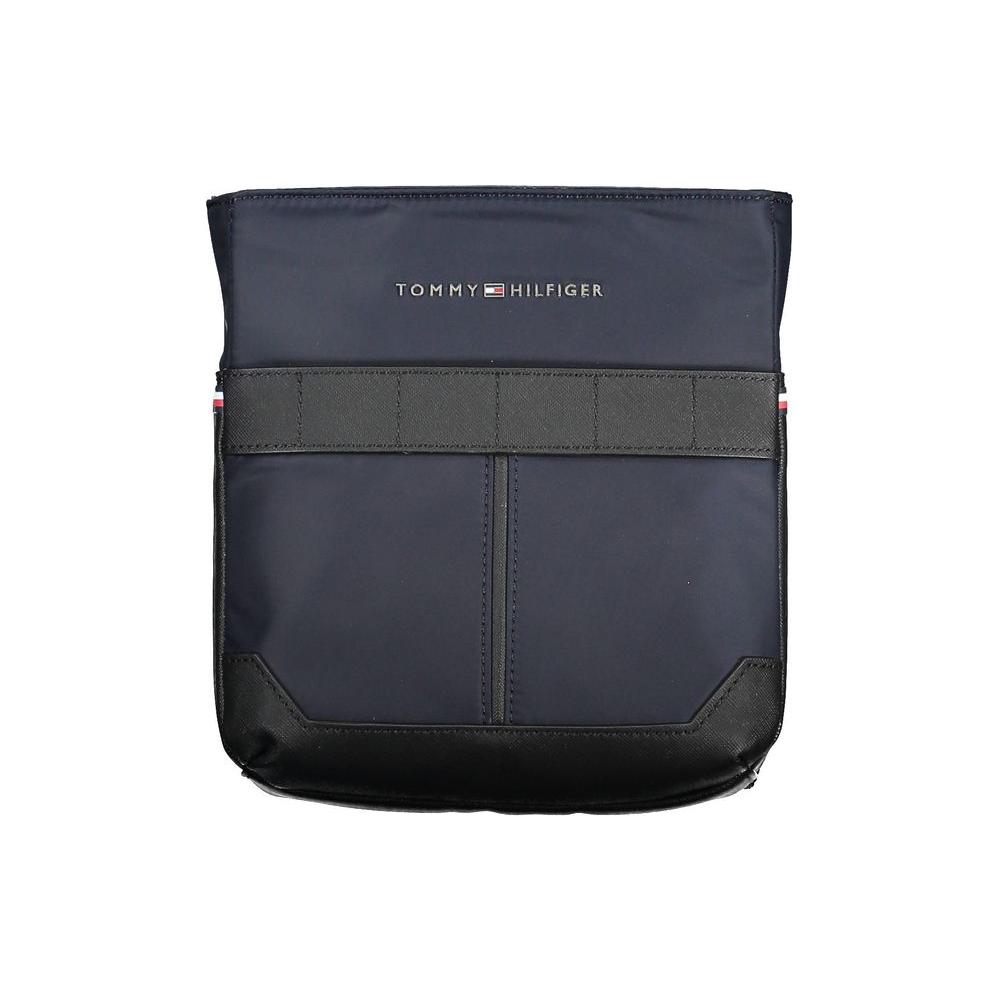 Tommy Hilfiger Blue Polyester Men Shoulder Bag