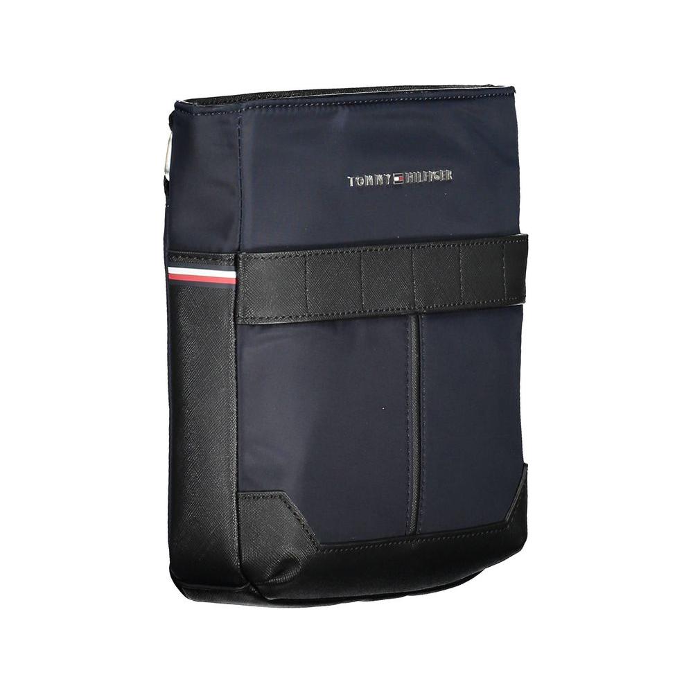 Tommy Hilfiger Blue Polyester Men Shoulder Bag