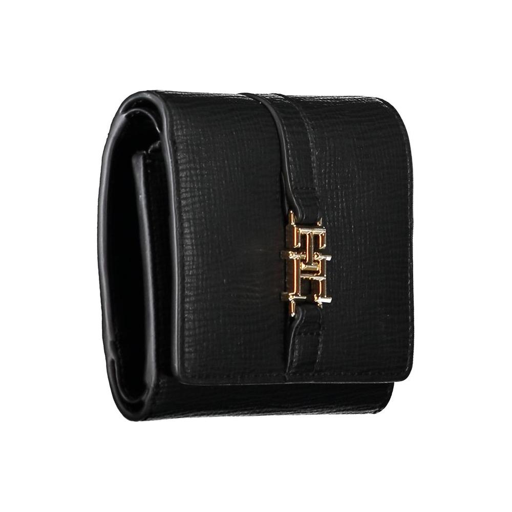 Tommy Hilfiger Black Polyethylene Women Wallet