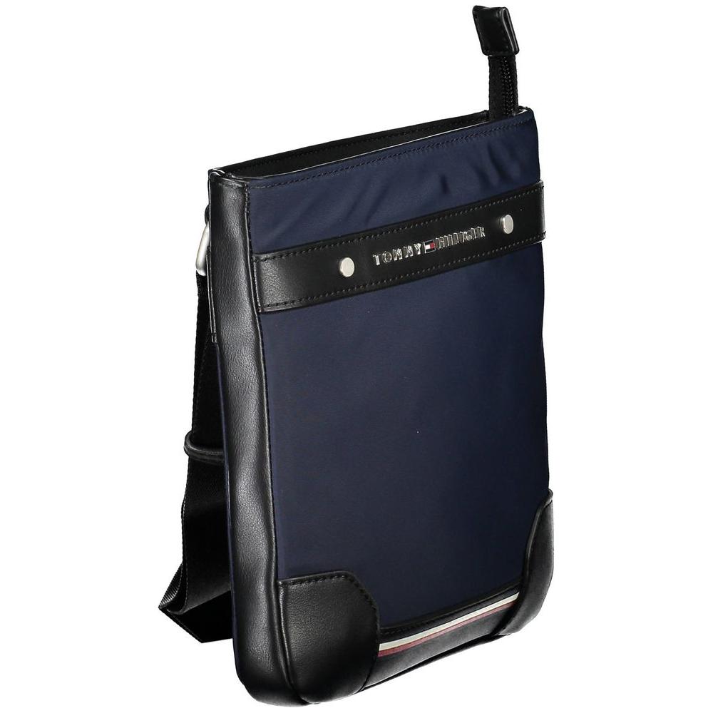Tommy Hilfiger Blue Polyester Men Shoulder Bag