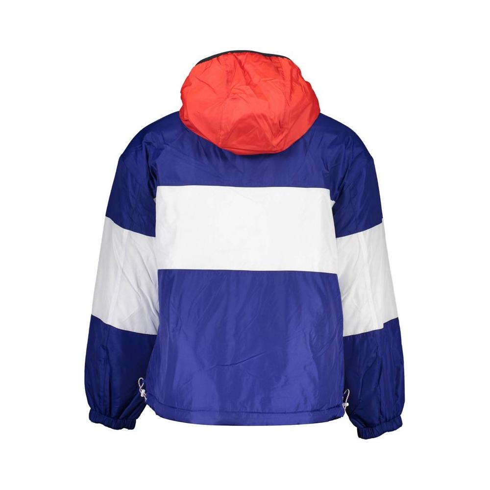 Tommy Hilfiger Blue Polyester Men's Reversible Jacket