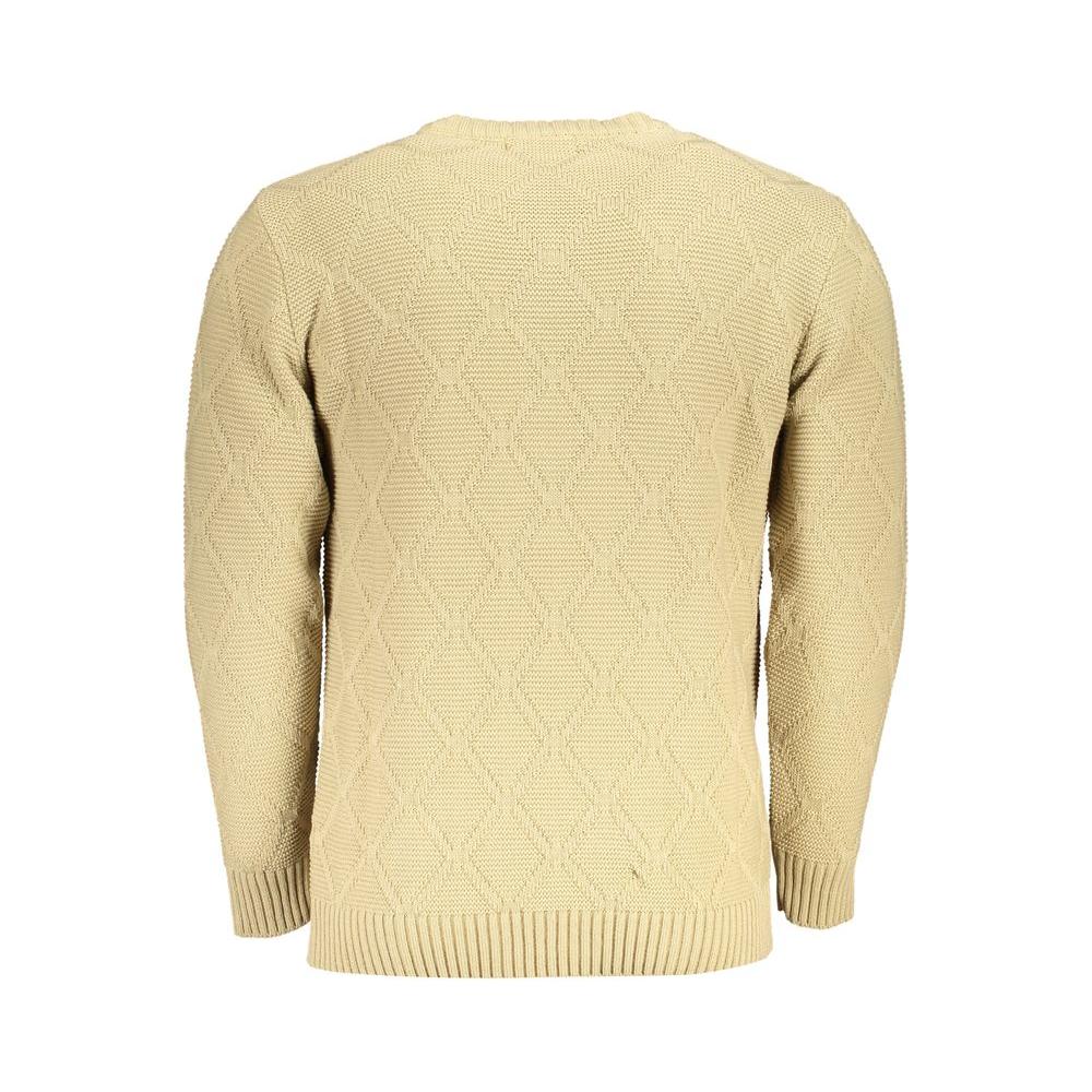 U.S. Grand Polo Elegant Diamond Pattern Crew Neck Sweater
