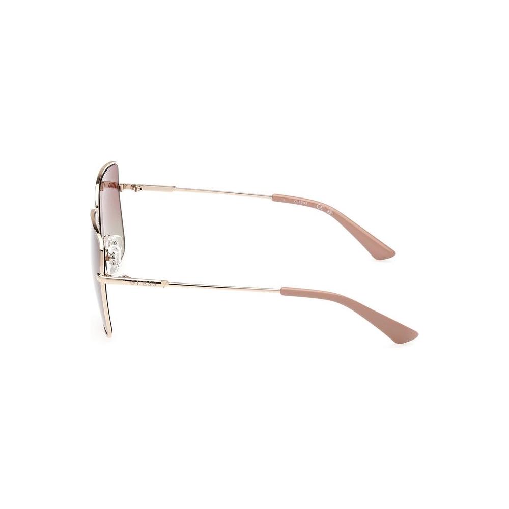 Guess Jeans Gold Metal Women Sunglass