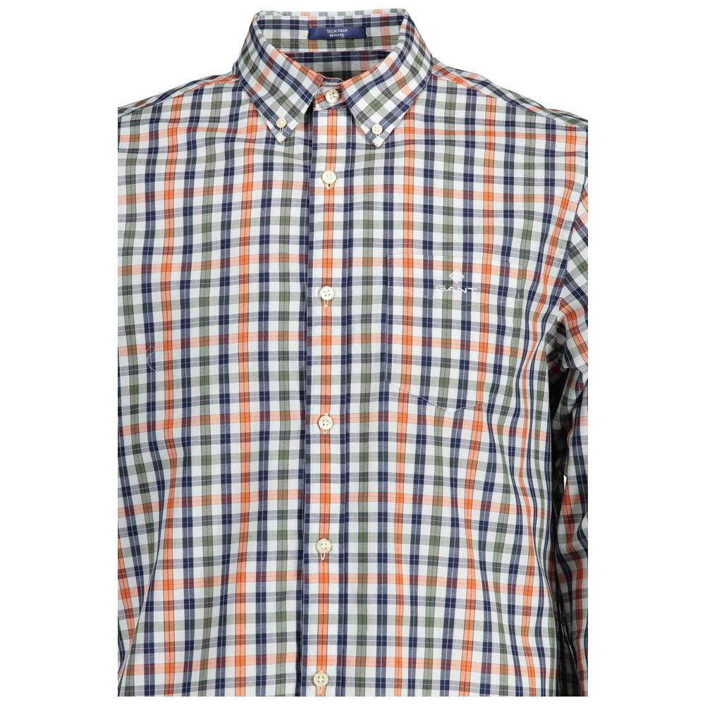 Gant Green Cotton Men Shirt