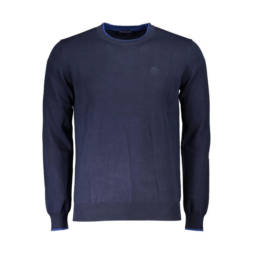 North Sails Blue Cotton Men Shirt
