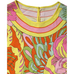 Dolce & Gabbana Multicolor Floral Round Neck Sleeveless Top TSH87593-40