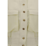 PINKO PINKO Linen chemisier Dress PI-105019A2I9D22-IT38 | S