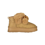 Laura Biagiotti Brown Polyester Women Boot LA-32795-EU37/US7
