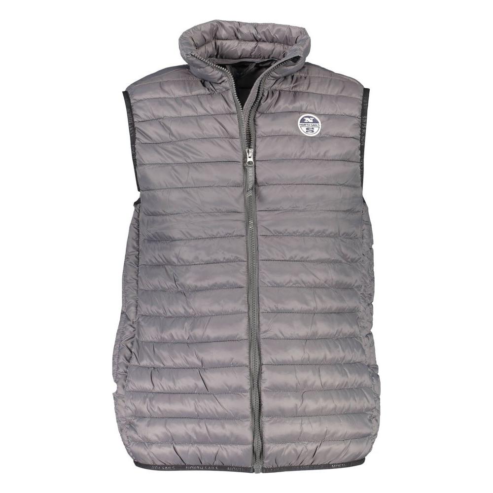 North Sails Brown Polyamide Men Jacket