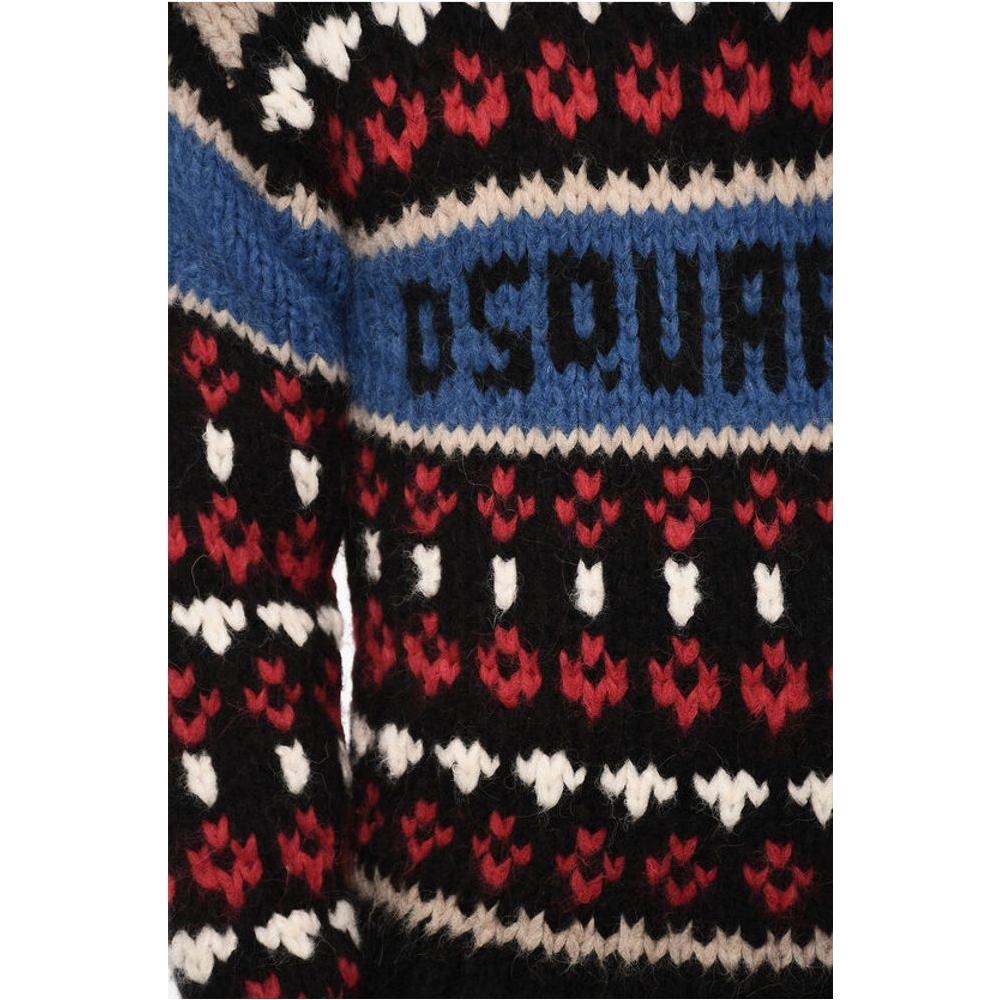 Dsquared² Multicolor Knitted Sweater