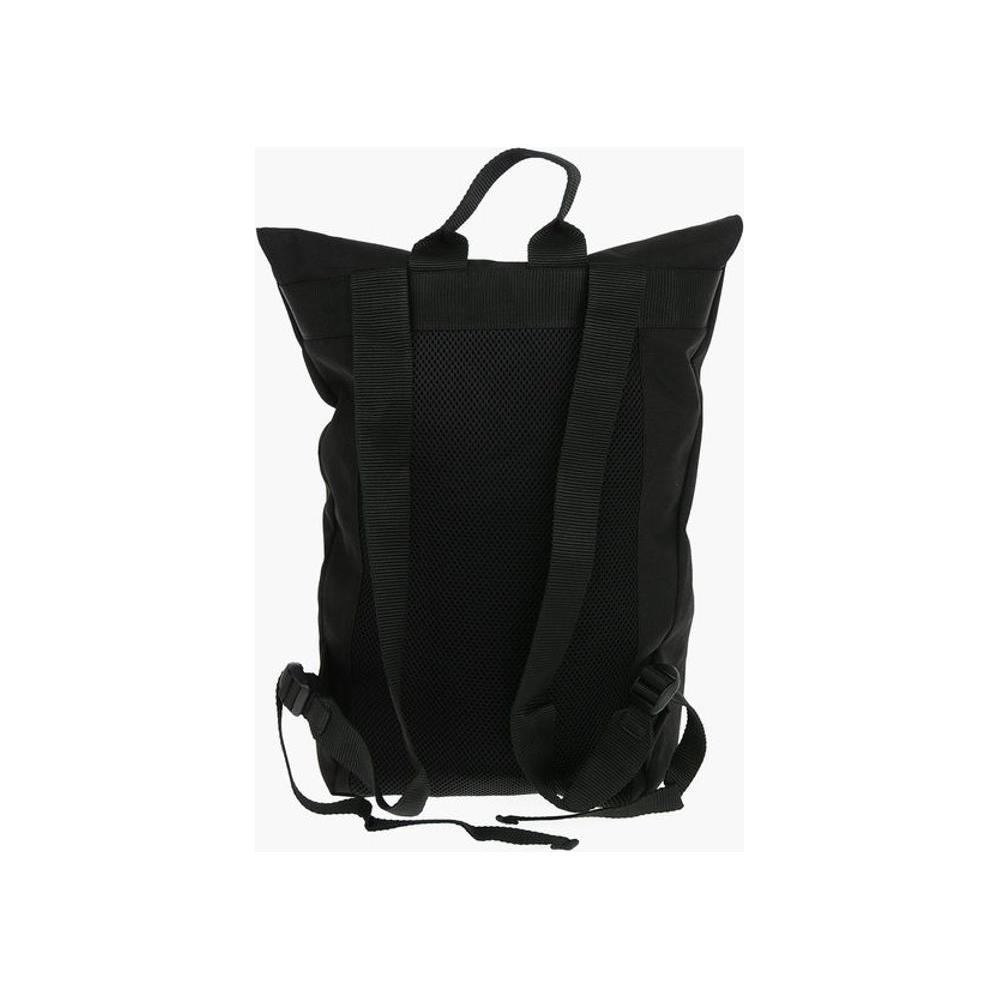 Neil Barrett solid color nylon CITY FLAP backpack