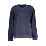 Cavalli Class Chic Blue Embroidered Fleece Sweatshirt CA-28640-M