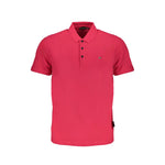 Napapijri Pink Cotton Polo Shirt NA-29518-S