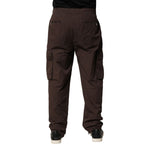 Dolce & Gabbana Brown Cotton Cargo Jogger Men Pants PAN76463-50