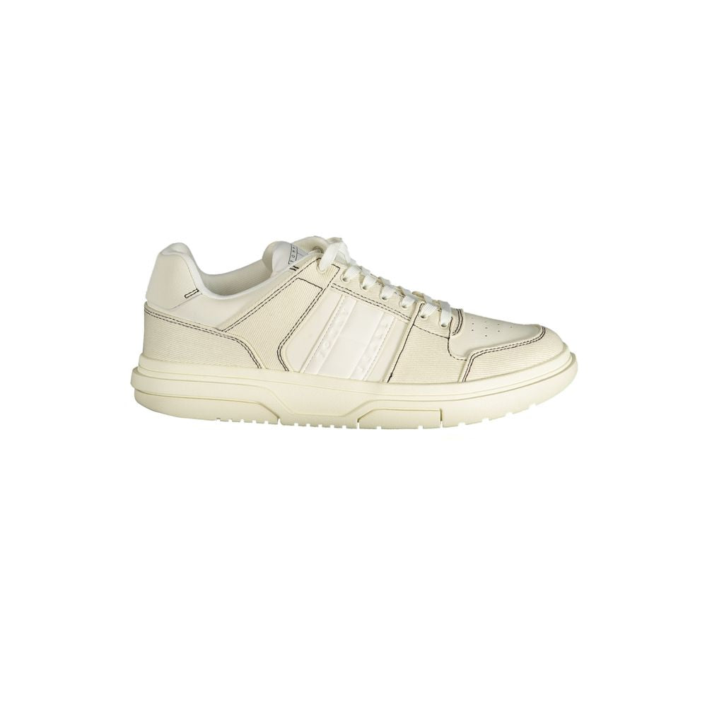 Tommy Hilfiger White Polyester Sneaker 1728,67403481248,EU40/US7,EU41/US8,EU42/US9,EU43/US10,EU44/US11,EU45/US12,EU46,Men,Men - Shoes,New with tags,Shoes,Sneakers - Men - Shoes,Tommy Hilfiger,White Tommy Hilfiger TO-31269-EU40/US7