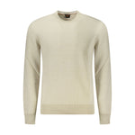 Hugo Boss Beige Cotton Men Sweater BO-34569-XXL