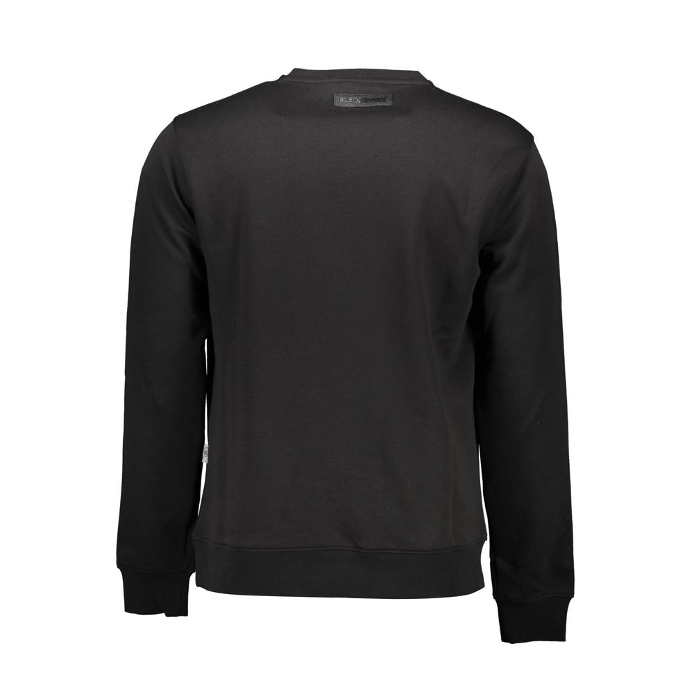 Plein Sport Black Cotton Sweatshirt