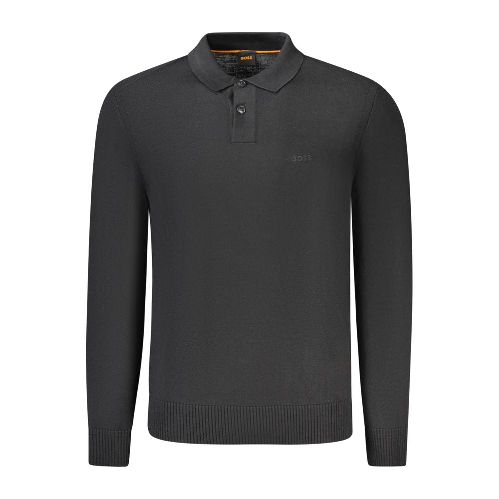 Hugo Boss Black Wool Men Sweater BO-34548-S