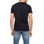 Balmain Blue Cotton T-Shirt BA-15487-XS
