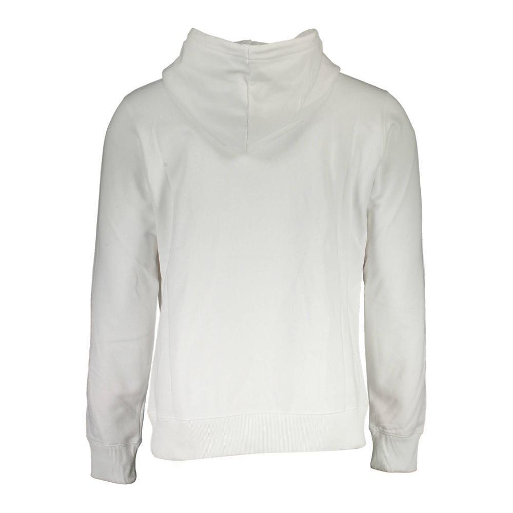 Calvin Klein White Cotton Men Sweater CA-17455-L