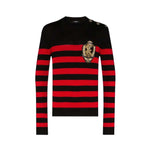 Balmain Black Wool Sweater BA-15503-S