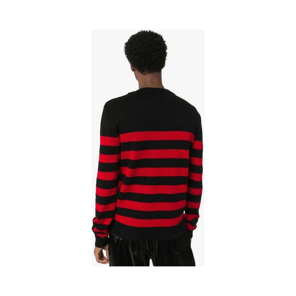Balmain Black Wool Sweater BA-15503-S