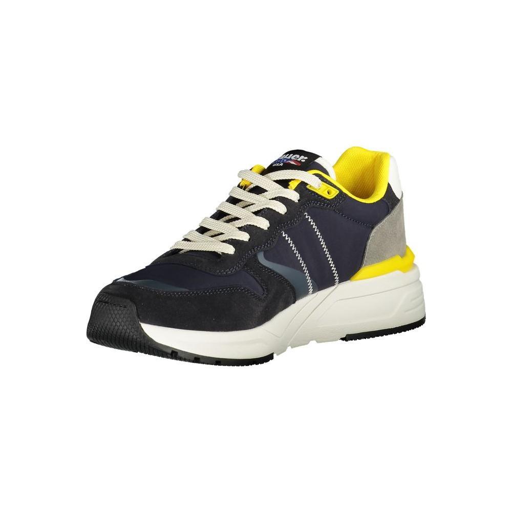 Blauer Blue Polyester Men Sneaker BL-35537-EU40/US7