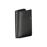 Calvin Klein Sleek Black Leather Wallet with Coin Purse CA-27495