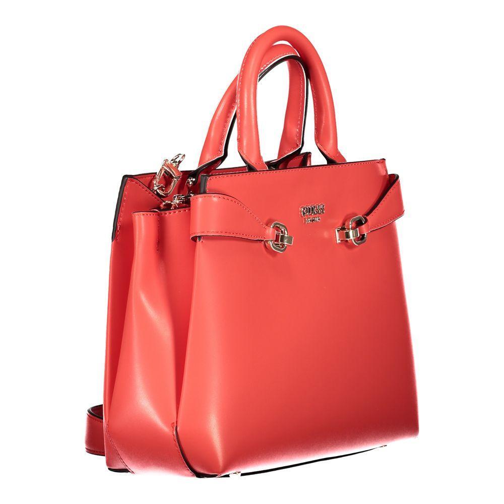Guess Jeans Red Polyethylene Women Handbag GU-36469