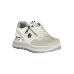 Laura Biagiotti Laura Biagiotti White Polyester Women Sneaker LA-36493-EU37/US7 1728,67403481248,EU37/US7,EU38/US8,EU39/US9,EU40/US10,EU41/US11,Laura Biagiotti,New with tags,Shoes,Sneakers - Women - Shoes,White,Women,Women - Shoes